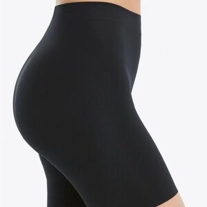SPANX Booty Booster Black High-Waisted Shapewear Shorts
